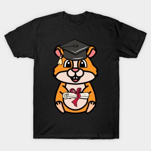 Cute hamster is a graduate T-Shirt